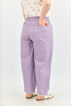 Plum cargo pants - Purple