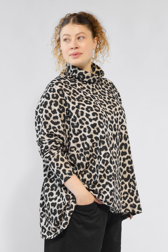 Smile top - Leopard