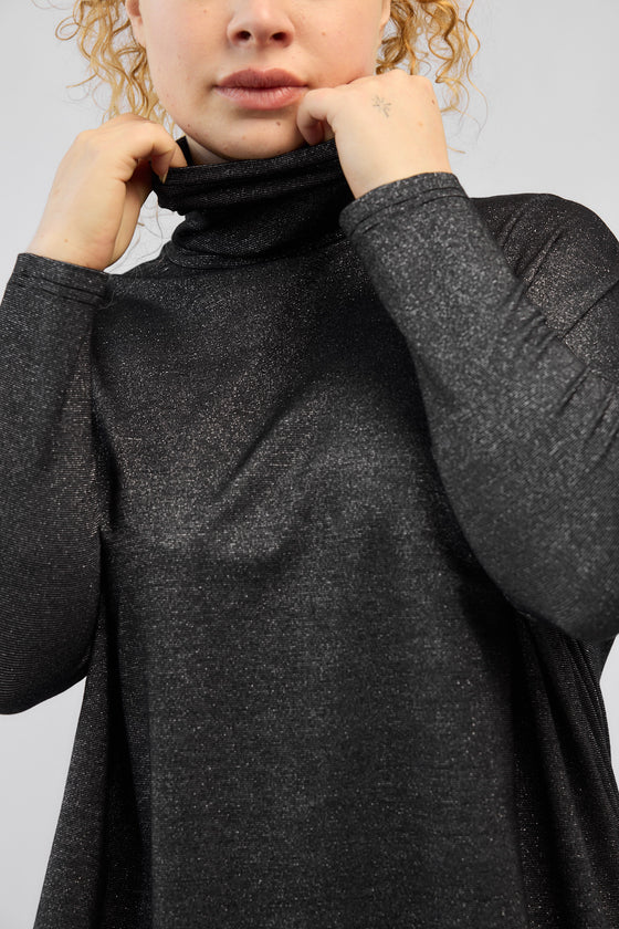 Smile top - Shiny Black