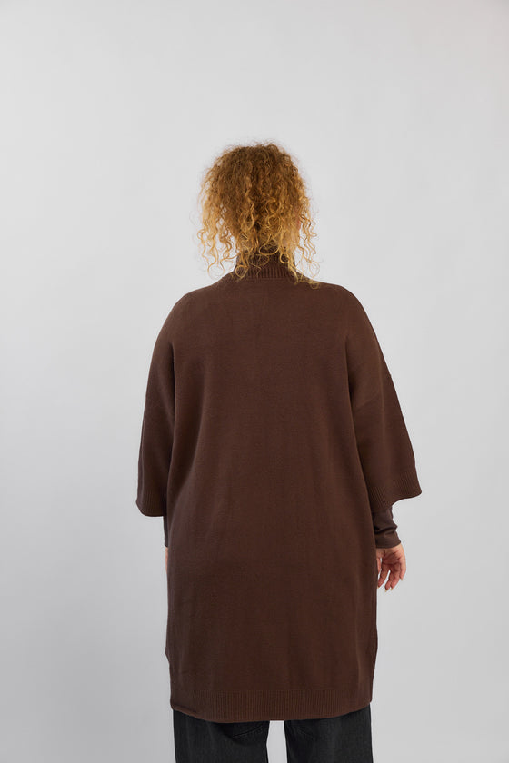 Woodstock Cardigan - Brown