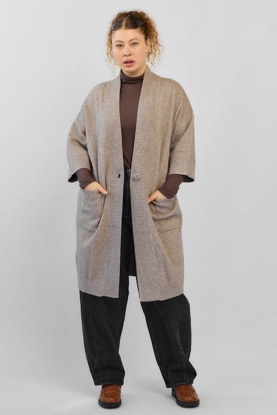 Woodstock Cardigan - sand