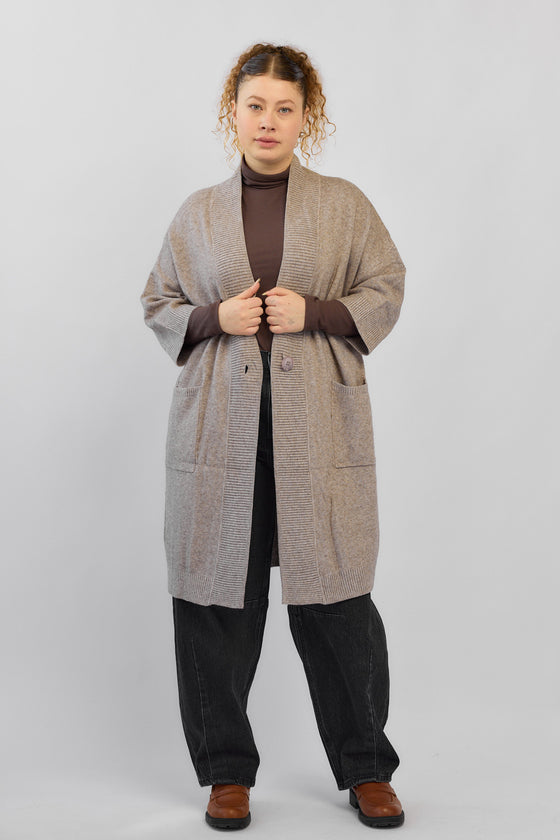 Woodstock Cardigan - sand