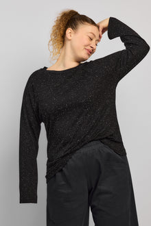  Ms. Jones top - Black