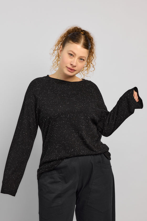 Ms. Jones top - Black