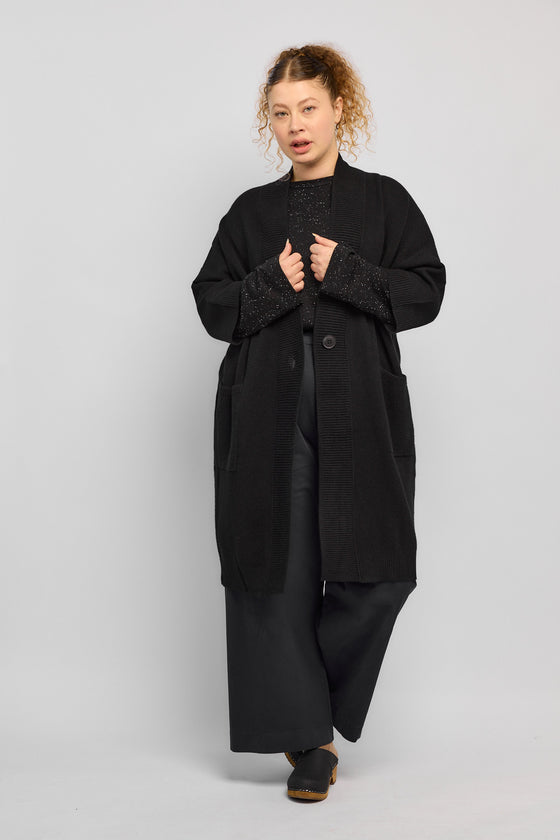 Woodstock Cardigan - Black