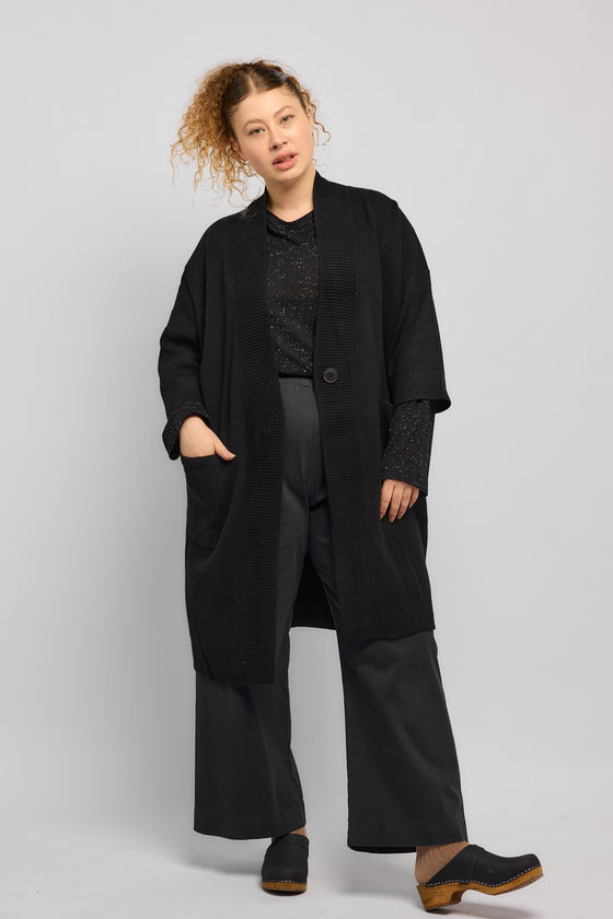 Woodstock Cardigan - Black