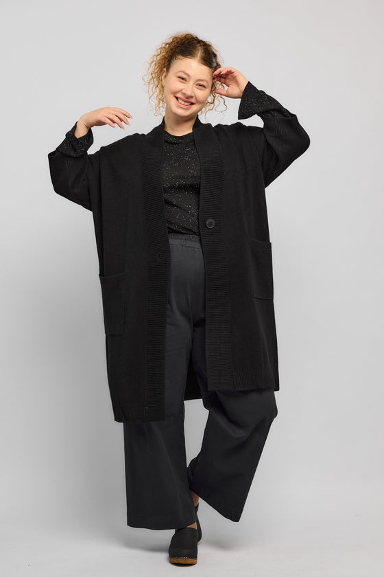 Woodstock Cardigan - Black