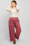 Lilah Pants - Cherry