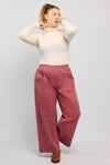 Lilah Pants - Cherry