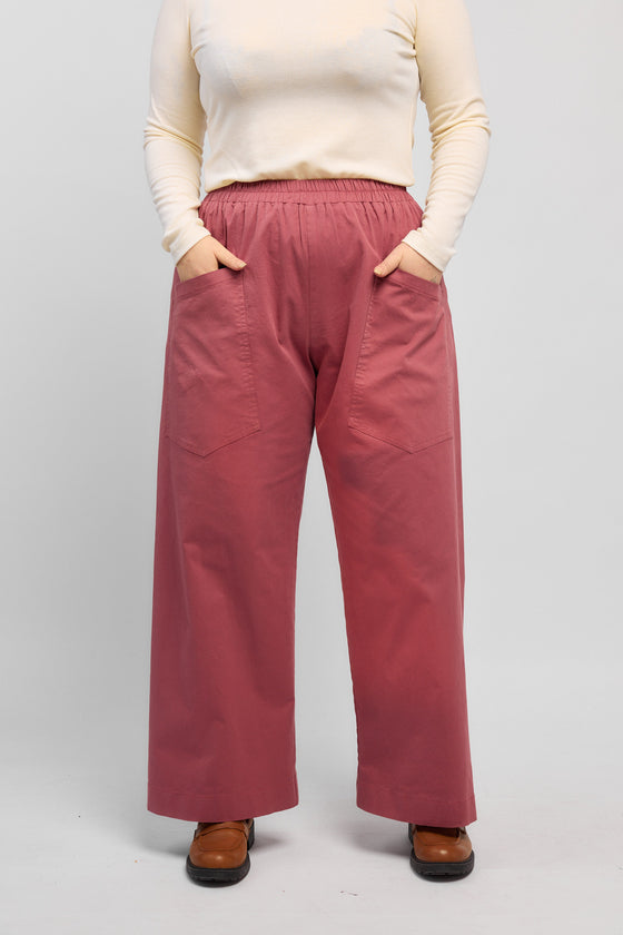 Lilah Pants - Cherry