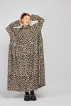 Nina winter Dress - Leopard