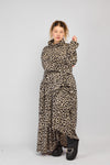 Nina winter Dress - Leopard