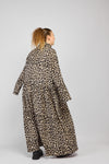 Nina winter Dress - Leopard