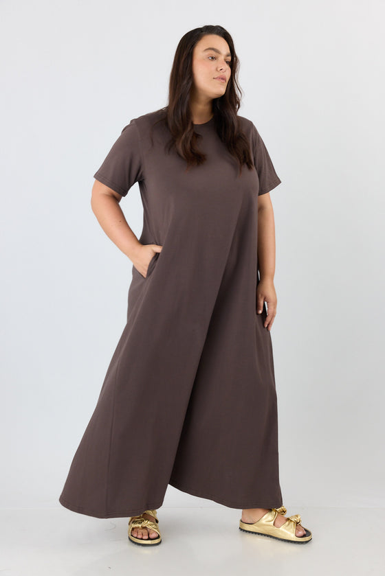 Sunrise maxi - Brown