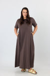 Sunrise maxi - Brown