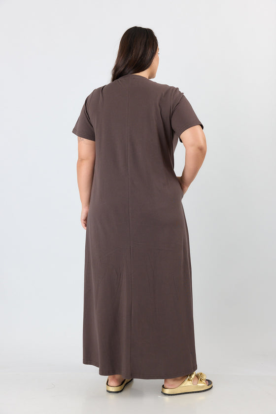 Sunrise maxi - Brown