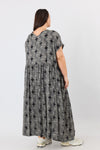 Nina Dress - Black pattern