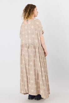  Nina Dress - Sand pattern