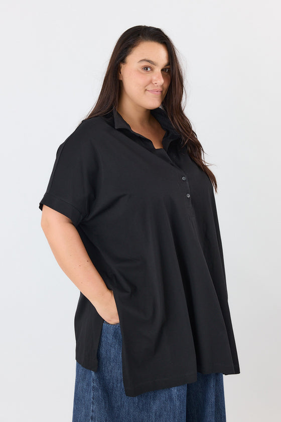 Roxanne tunic - Black