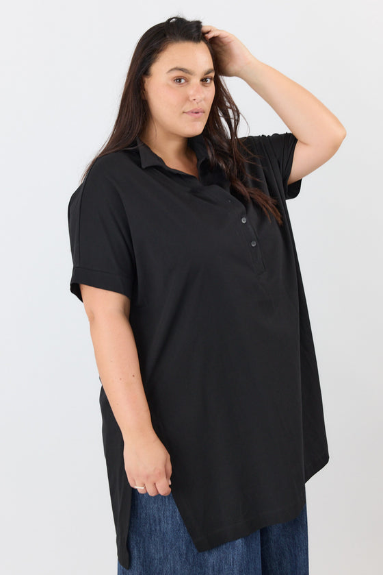Roxanne tunic - Black