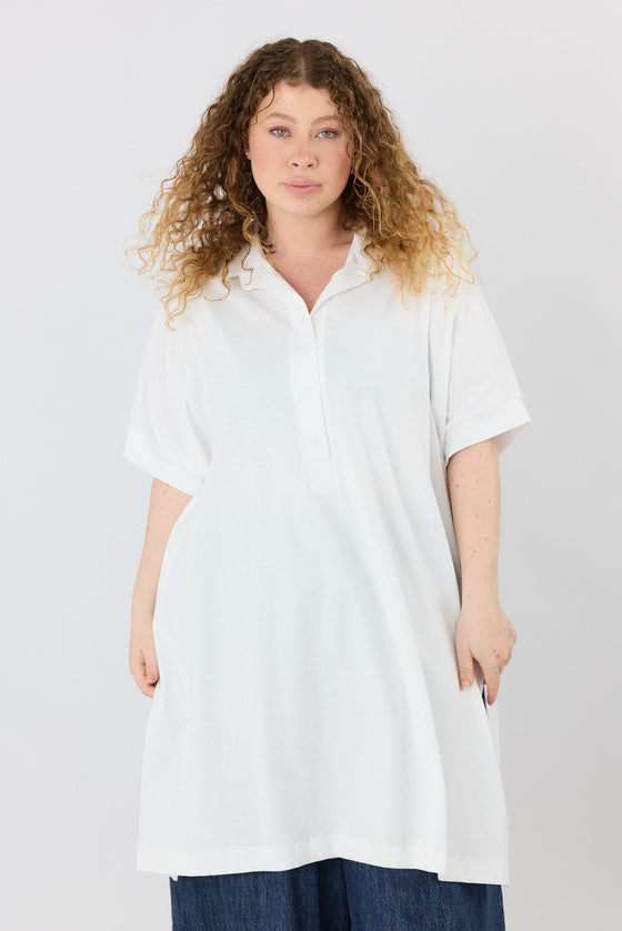 Roxanne tunic - White