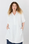 Roxanne tunic - White