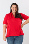 Comet top - Red