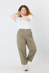 Plum cargo pants - Olive