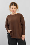 Eve top - Brown