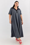 Angel dress - Purple stripes