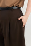 Japan Tailored Pants - Brown