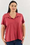 Angel top - Raspberry