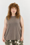 Slub top - Mocha