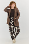 Naga Pants - Brown flowers