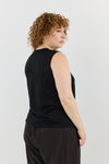 Slub top - Black