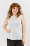 Slub top - White