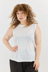 Slub top - White