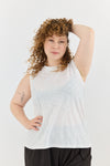Slub top - White