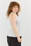 Slub top - White