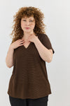 Goni top - Deep Brown
