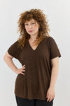 Goni top - Deep Brown