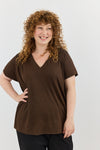 Goni top - Deep Brown