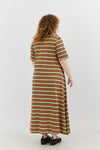 Angel dress - Brown stripes
