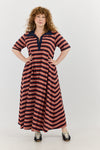 Angel dress - Ruby stripes