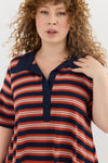 Angel dress - Ruby stripes