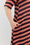 Angel dress - Ruby stripes