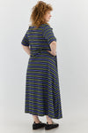 Angel dress - Purple stripes