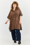 Roxanne tunic - Brown