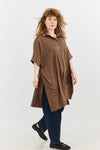 Roxanne tunic - Brown