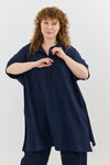 Roxanne tunic - Navy